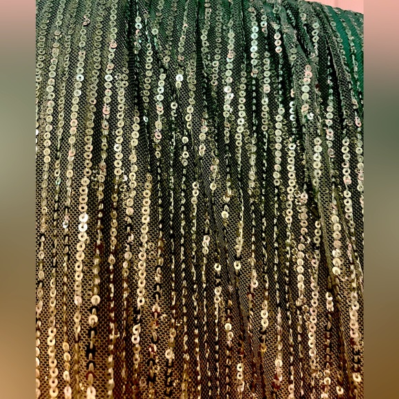 SALE - closing closet. Designer saree pre-pleated stiched - Picture 1 of 4